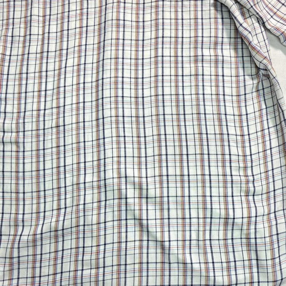 Vtg 70s Levi's Shirt Mens Medium Plaid Long Sleeve Button‎ Down Western Disco